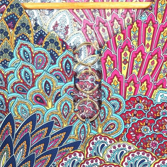 Womens Dress Medium Boho Hippie Retro Floral Paisley Artsy Bloomcore Statement - Picture 4 of 5